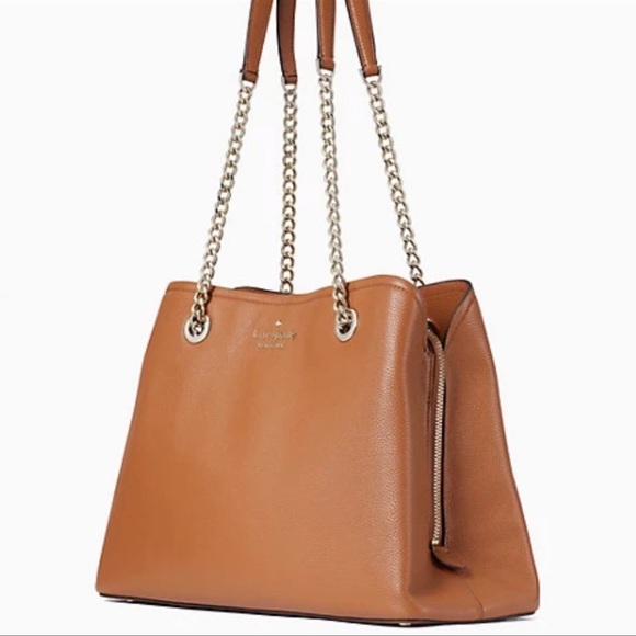 BNWOT. Never carried Kate Spade Jordyn Tote-Pebbled Leather - Picture 2 of 4